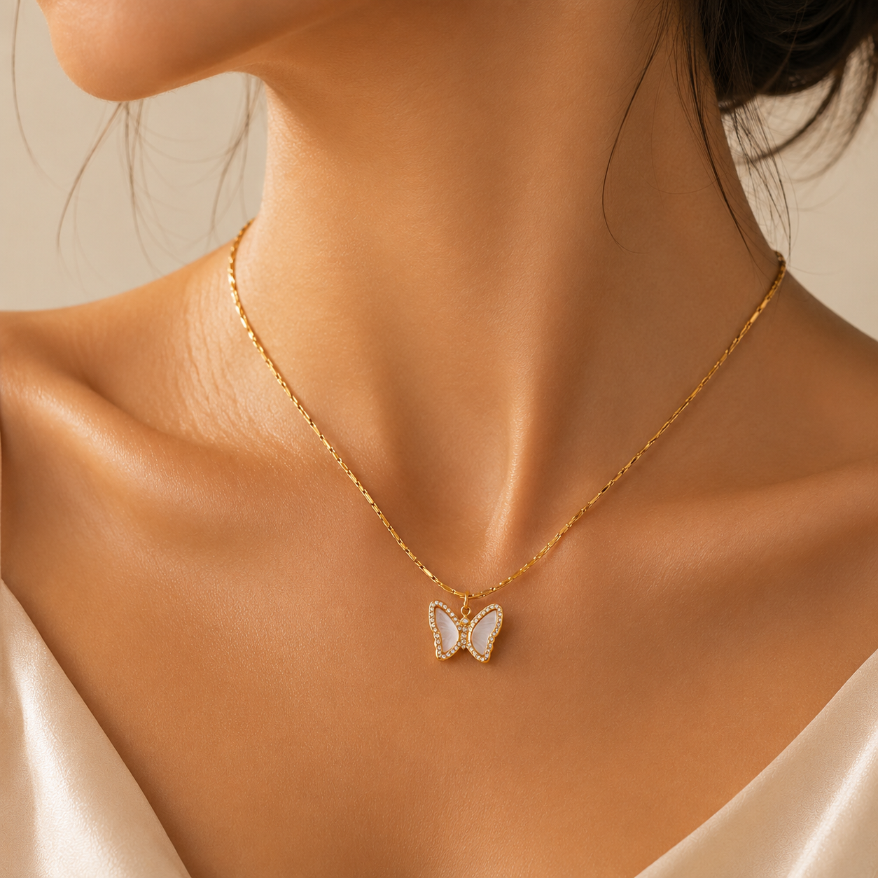 Tarini Wingshell Necklace