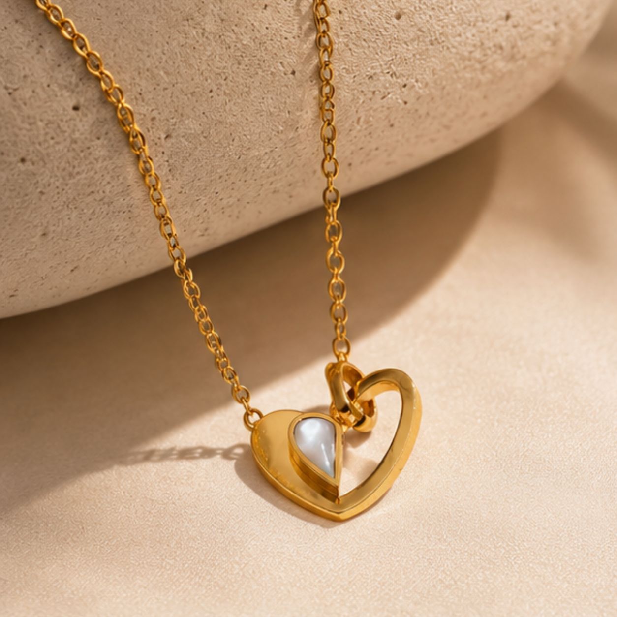 Crowned Love Duo Necklace