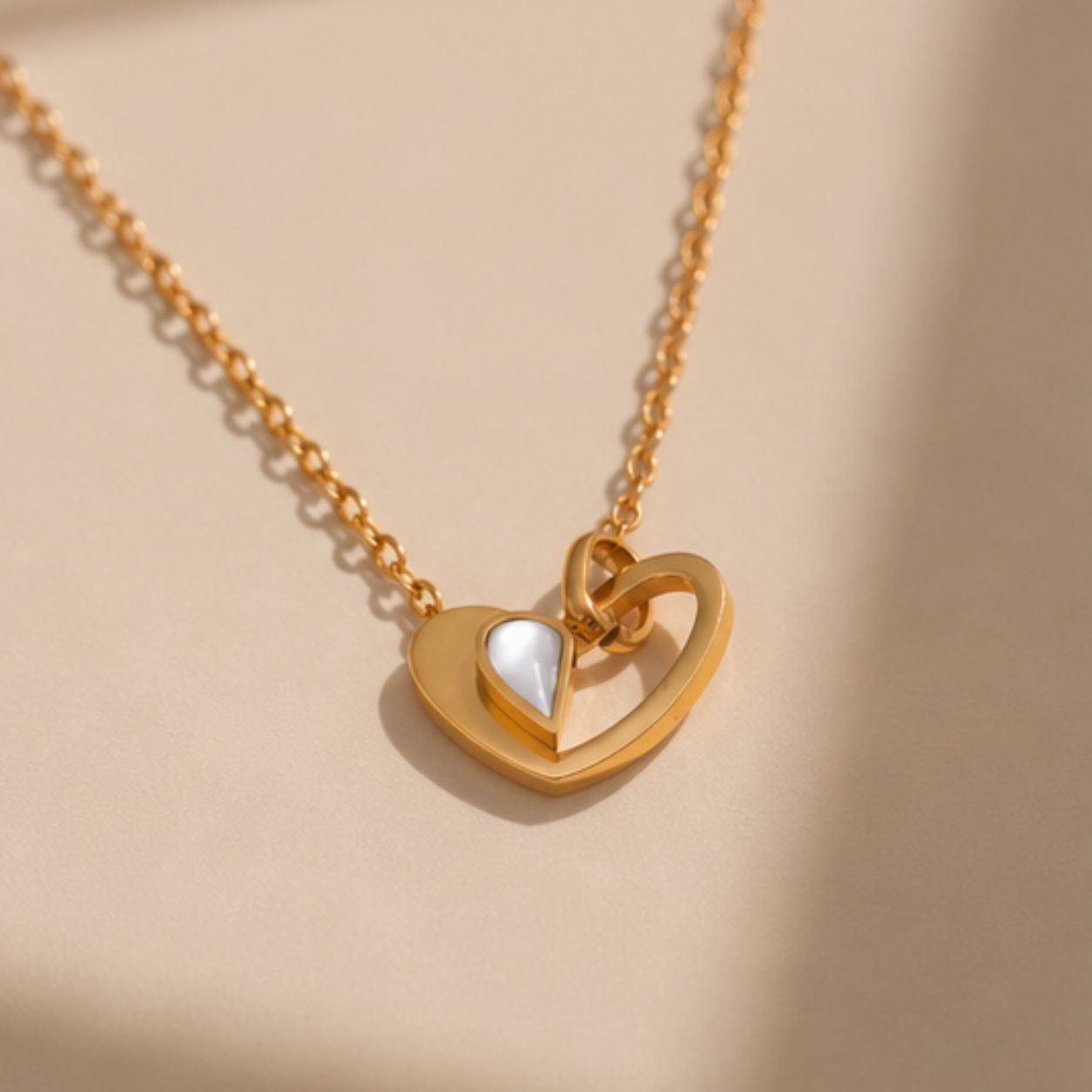 Crowned Love Duo Necklace