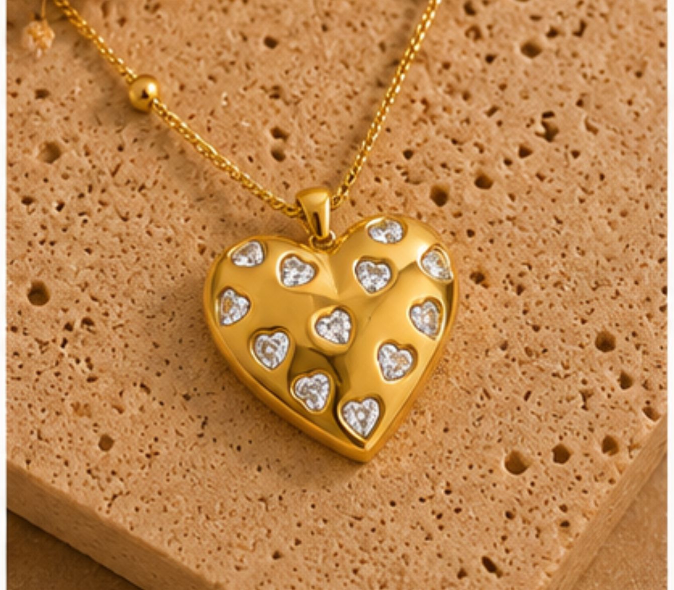 Lovers Mark Heart Pendant