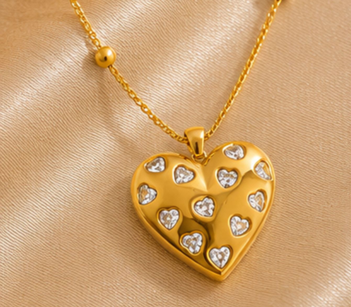 Lovers Mark Heart Pendant