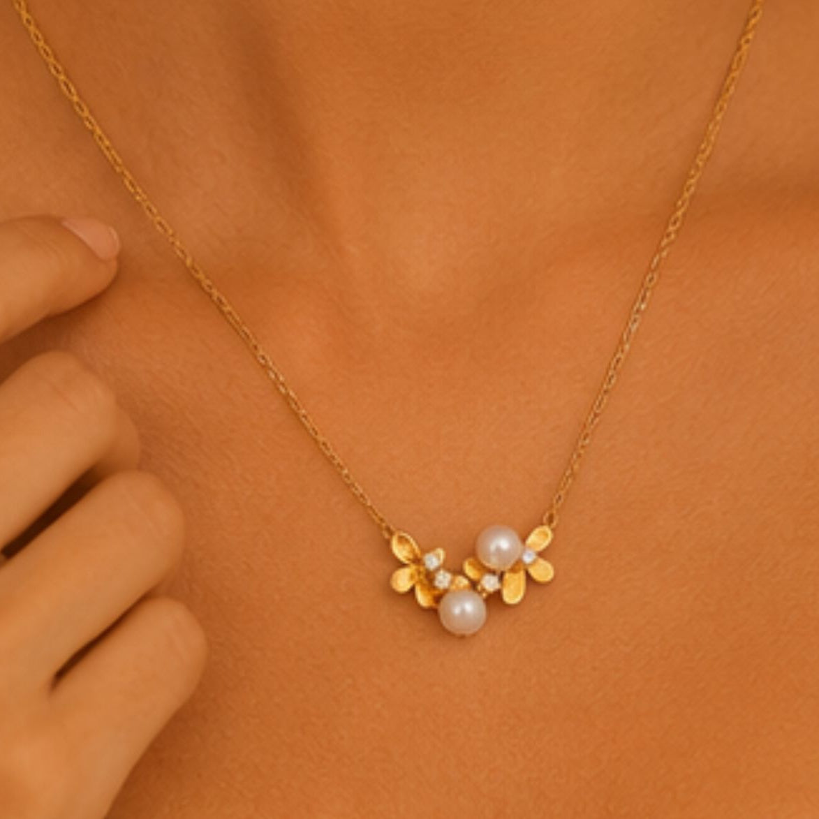 Pearl Meadow Choker