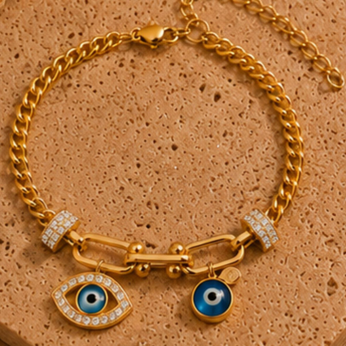 Nazar Shield Charm Bracelet