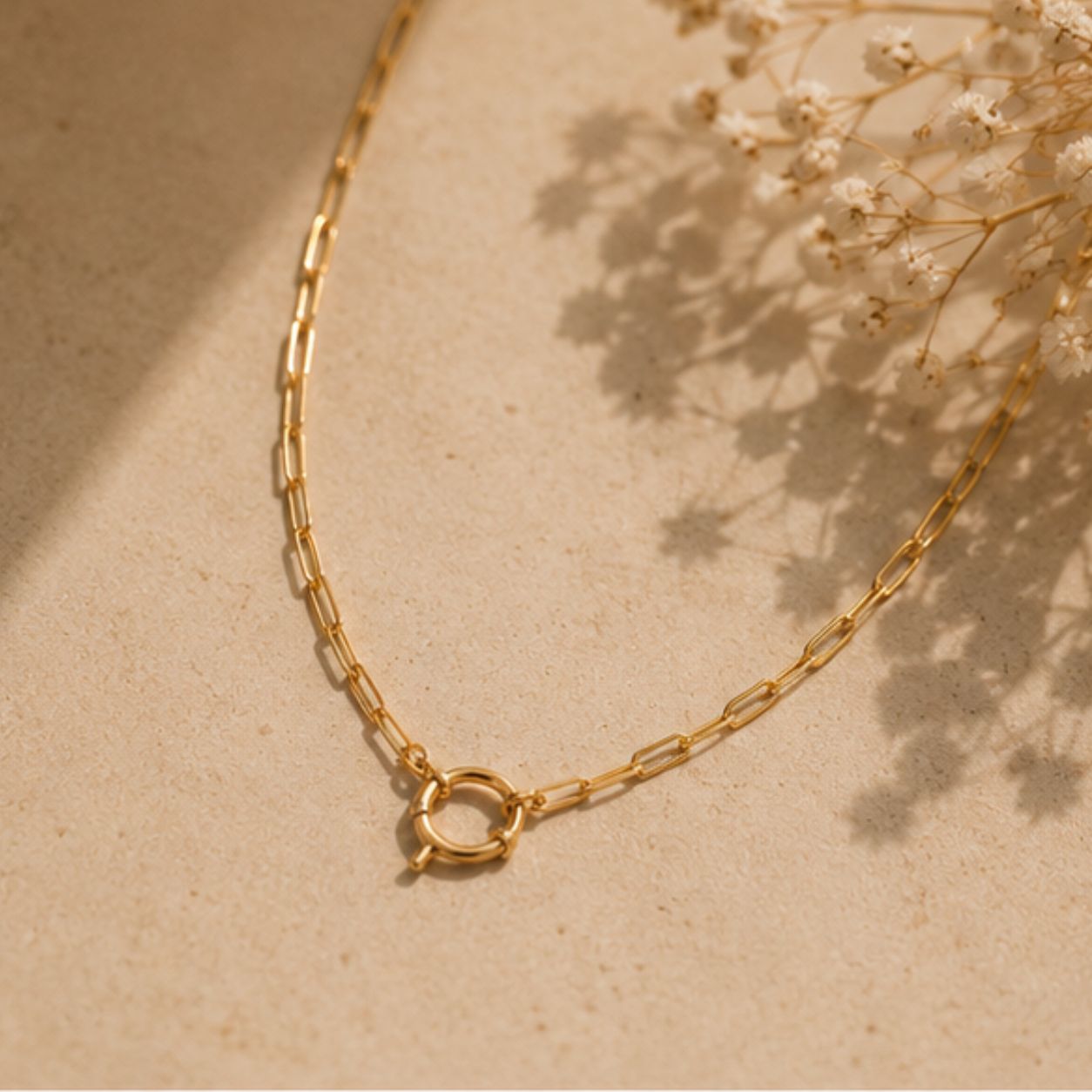 Indie Bloom Toggle Chain Necklace