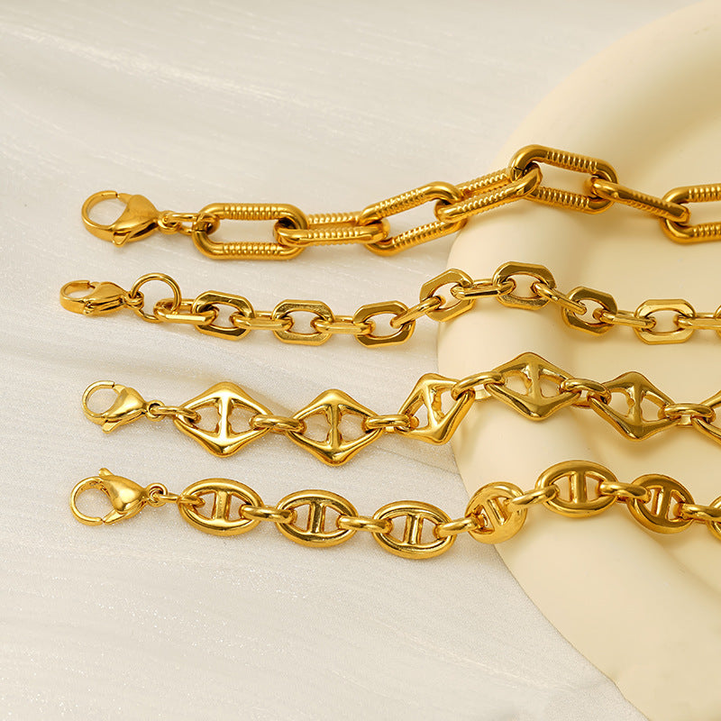Aarohi Cable Bracelet