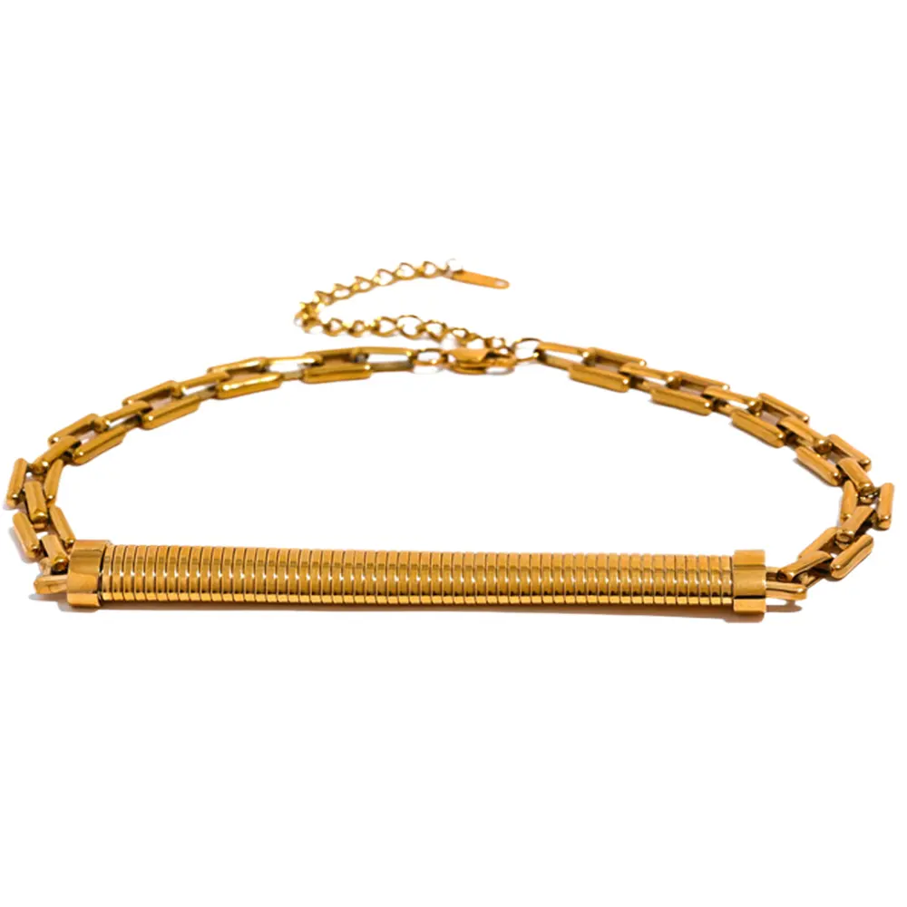 Aarohi Coil Choker Necklace