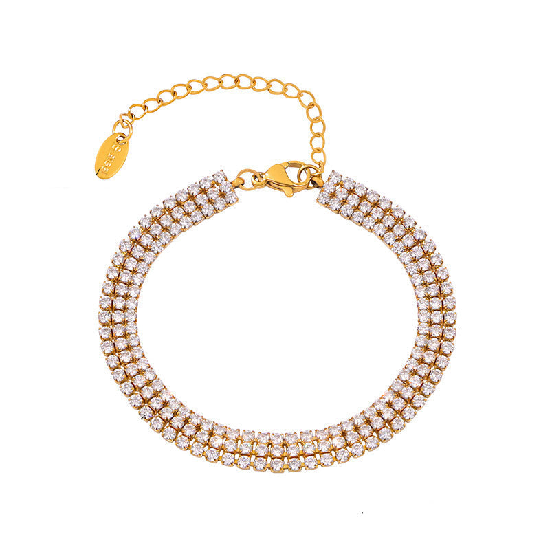 Aarohi Dual Row Bracelet