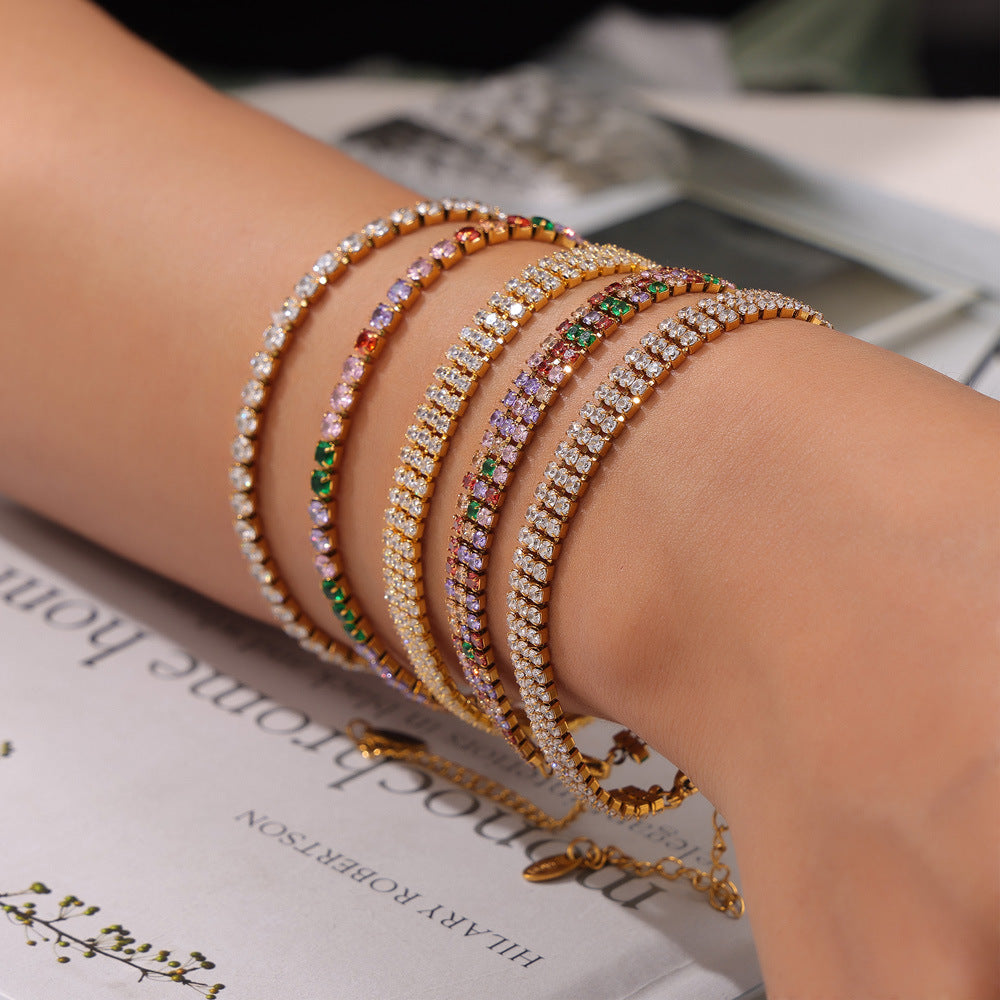 Aarohi Dual Row Bracelet