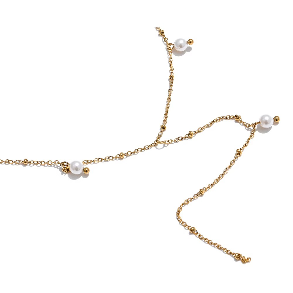 Aarohi Pearl Drape Necklace