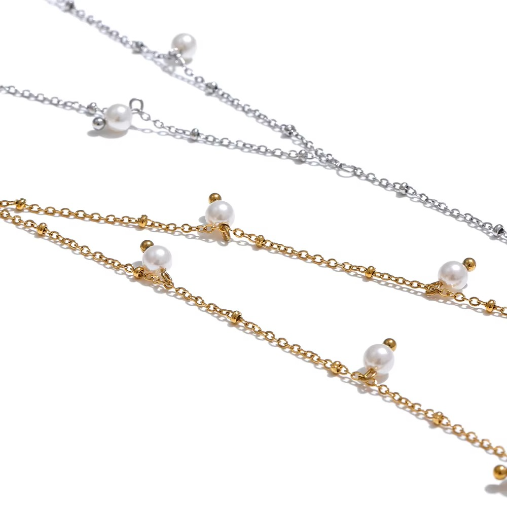 Aarohi Pearl Drape Necklace