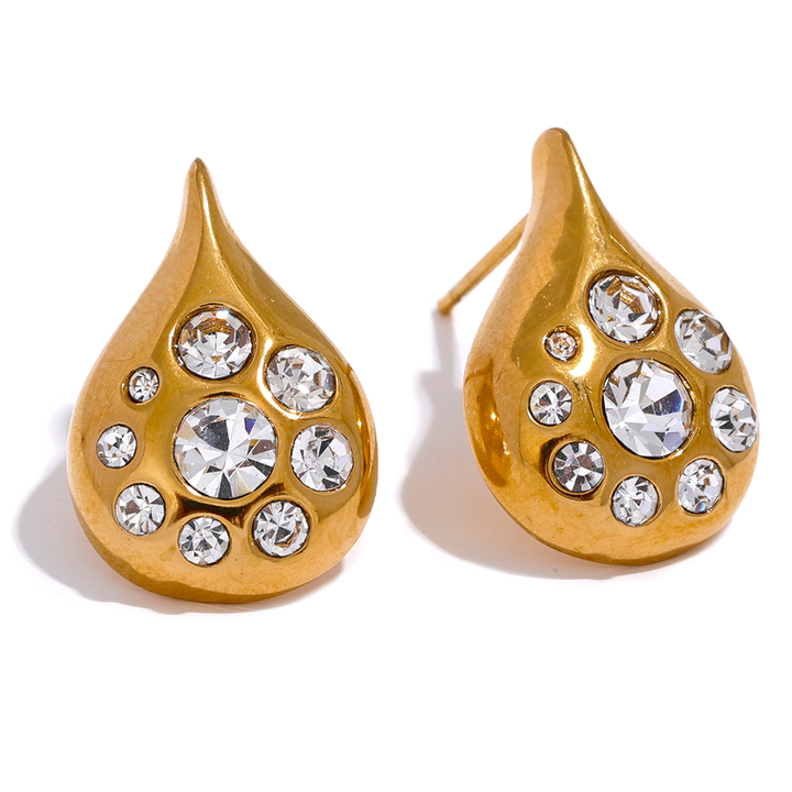 Aarvi Crystal Dewdrop Earrings