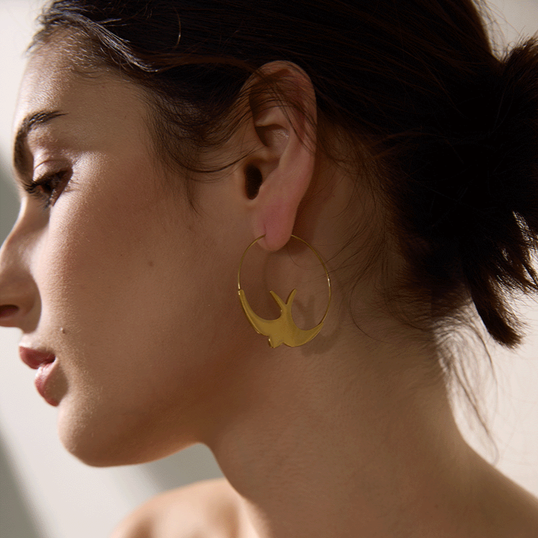 Aarya Curve Earrings