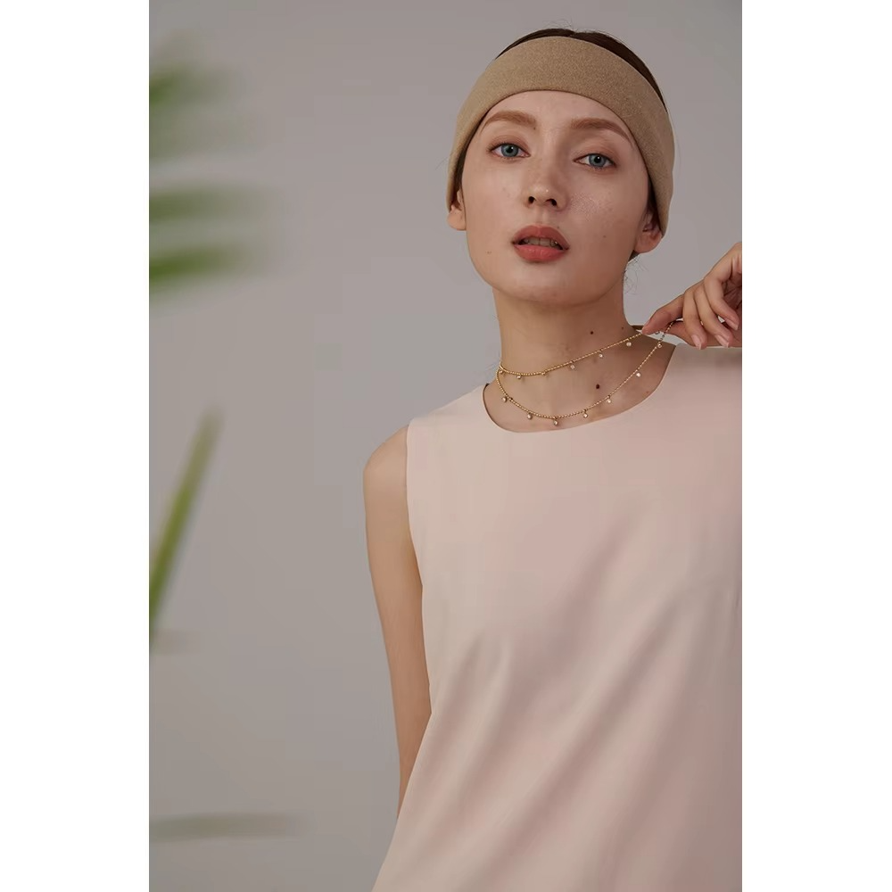 Aira Crystal Duo Necklace