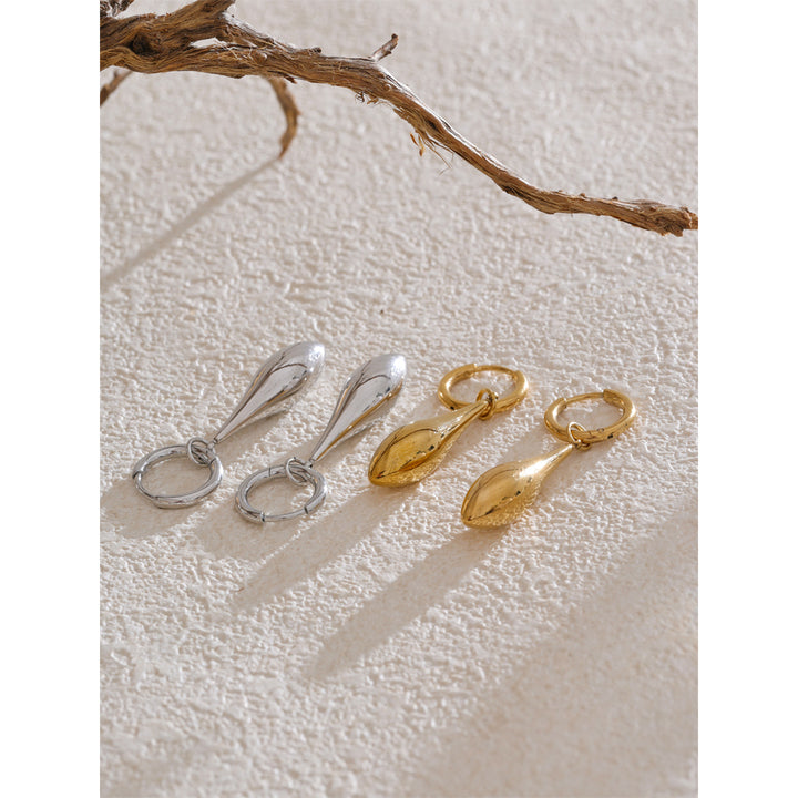 Aira Teardrop Hoop Earrings