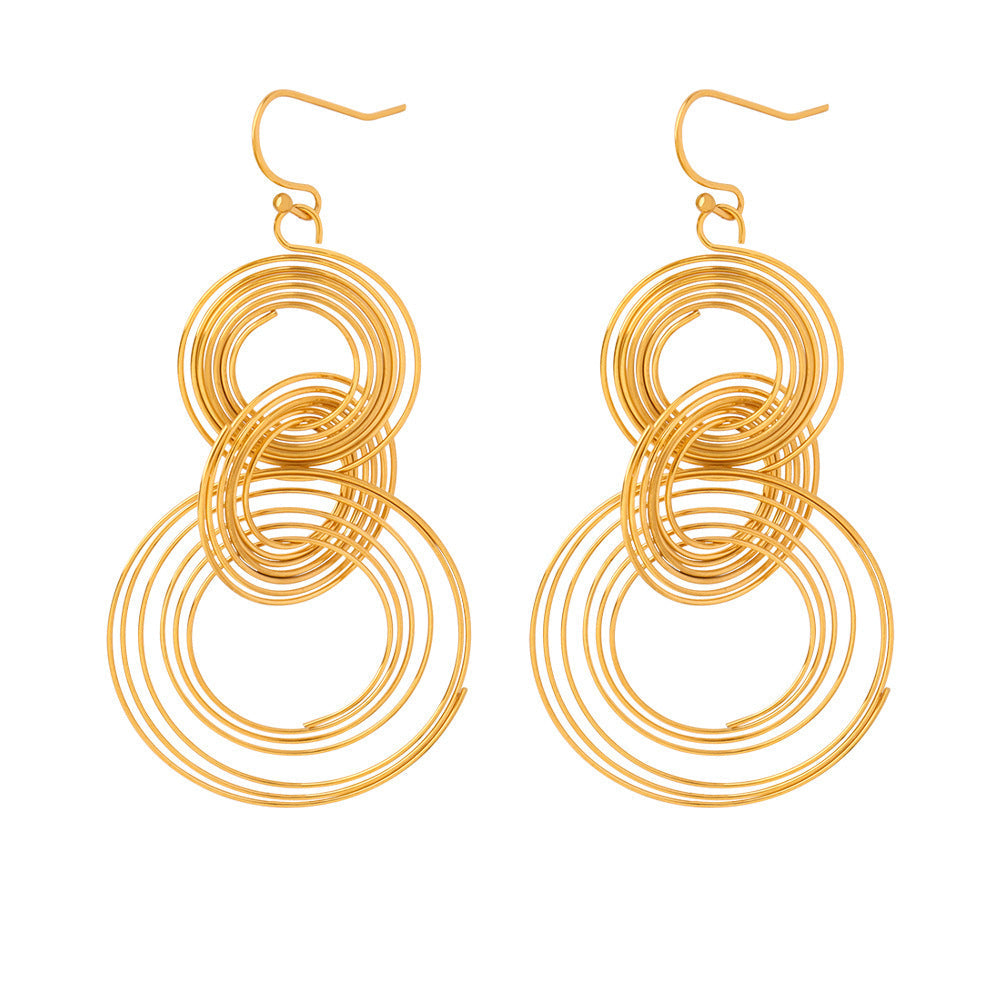 Amara Orbit Hoop Earrings
