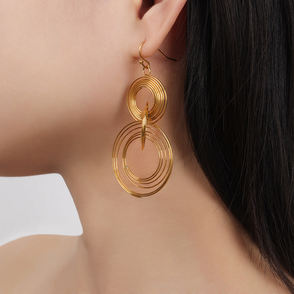 Amara Orbit Hoop Earrings