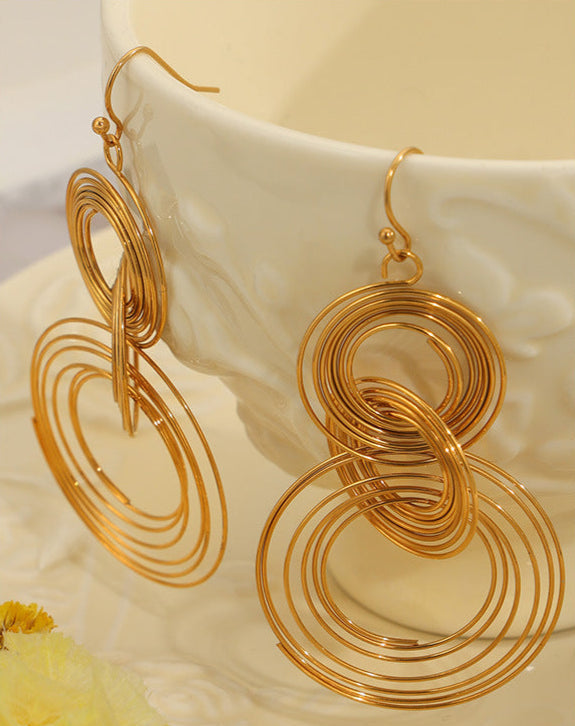 Amara Orbit Hoop Earrings