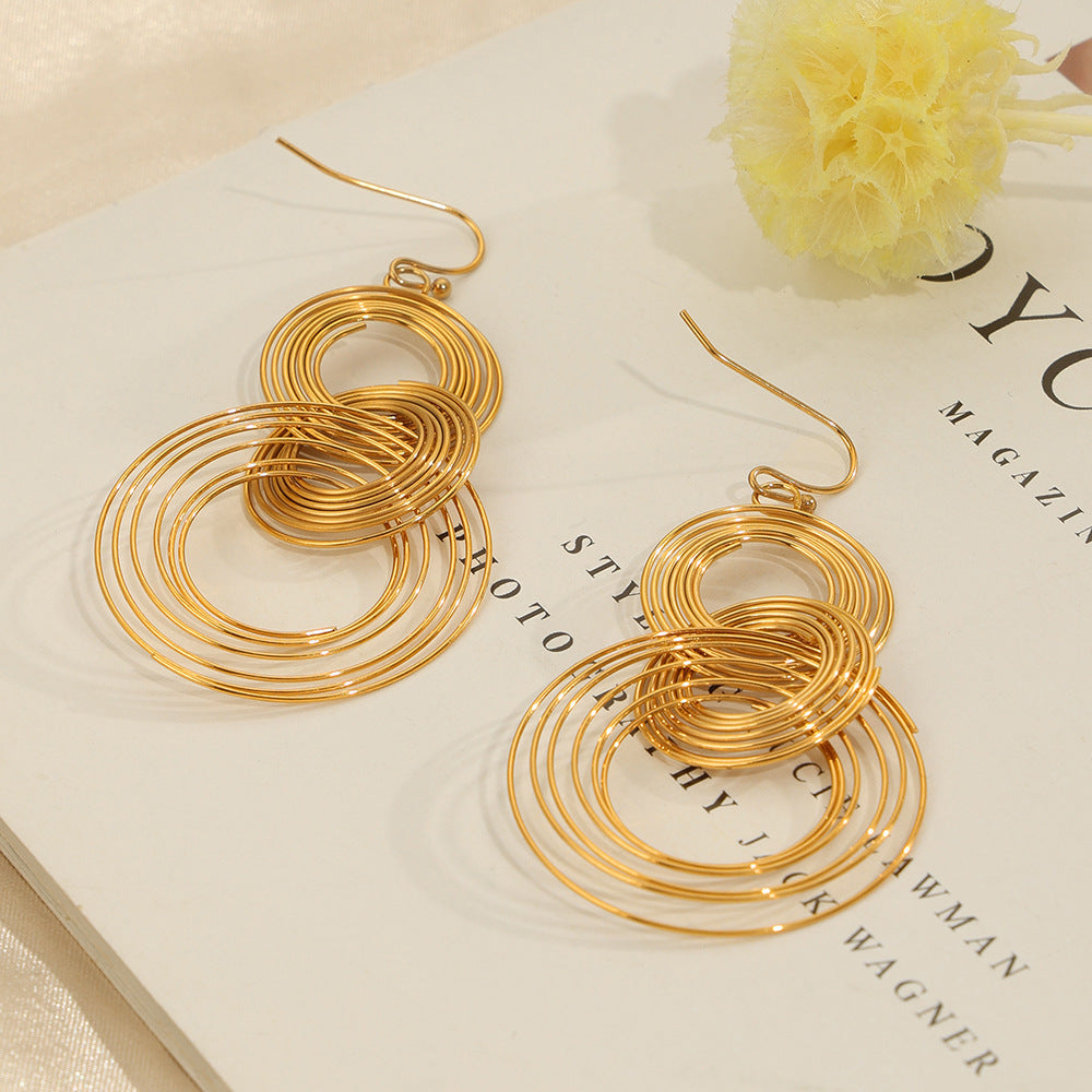 Amara Orbit Hoop Earrings