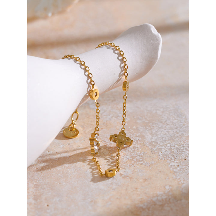 Anaya Crystal Bloom Bracelet