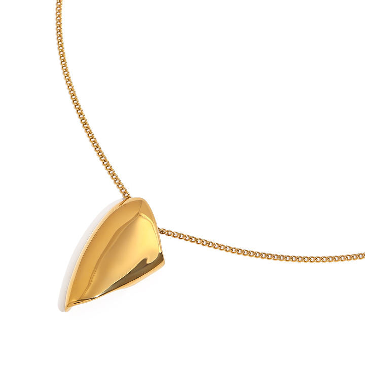 Avant Gold Slice Necklace