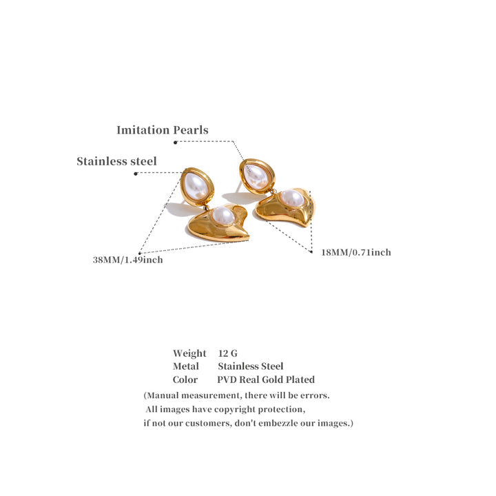 Avira Heart Pearl Drops