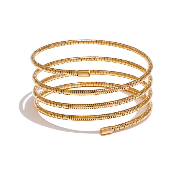 Avni Coil Wrap Bracelet