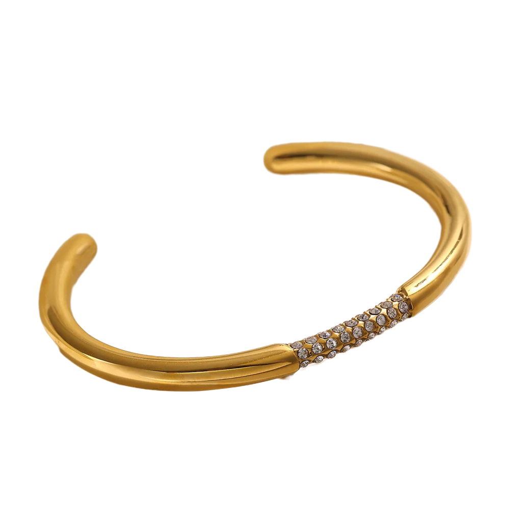 Noor Crystal Cuff