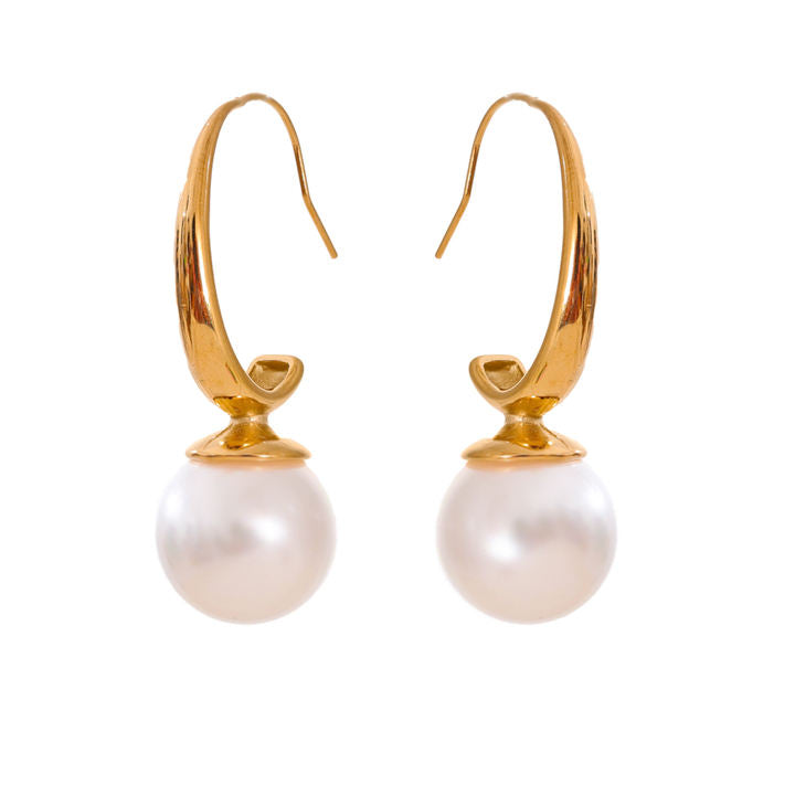 Celeste Pearl Drop Earrings