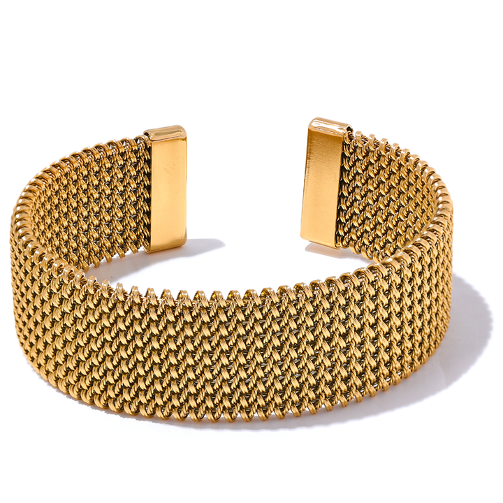 Divya Mesh Cuff Bracelet