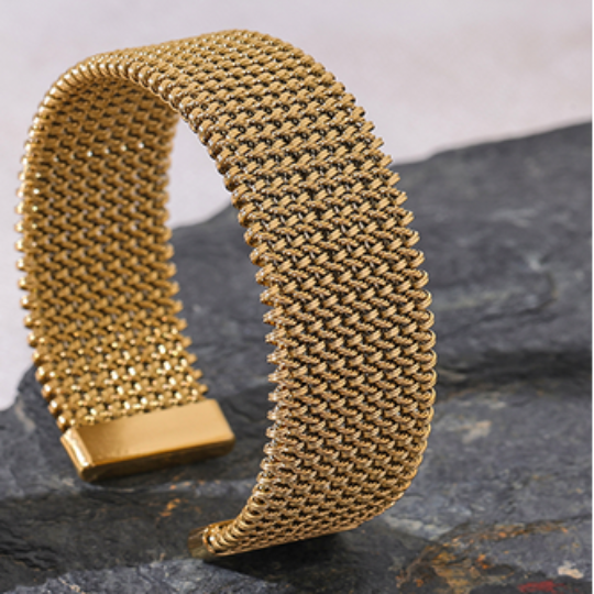 Divya Mesh Cuff Bracelet