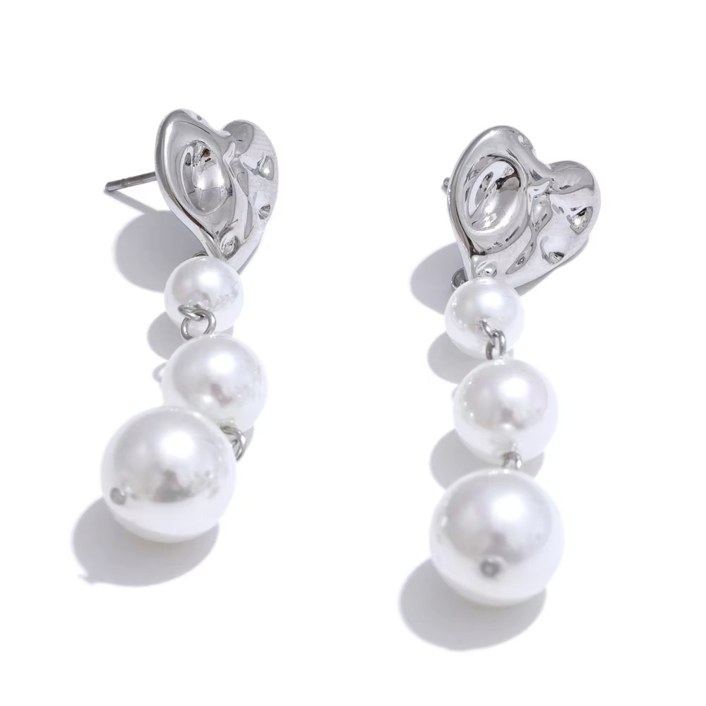 Divya Pearl Cascade Earrings