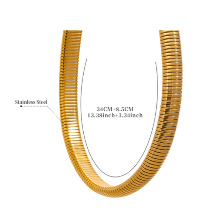 Eira Bold Metal Choker