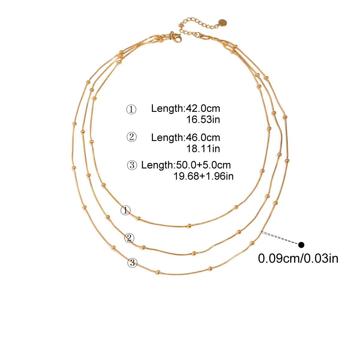 Eira Orbit Layered Necklace