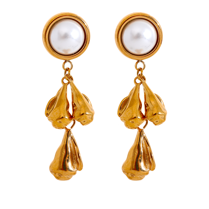 Elena Pearl Drop Earrings
