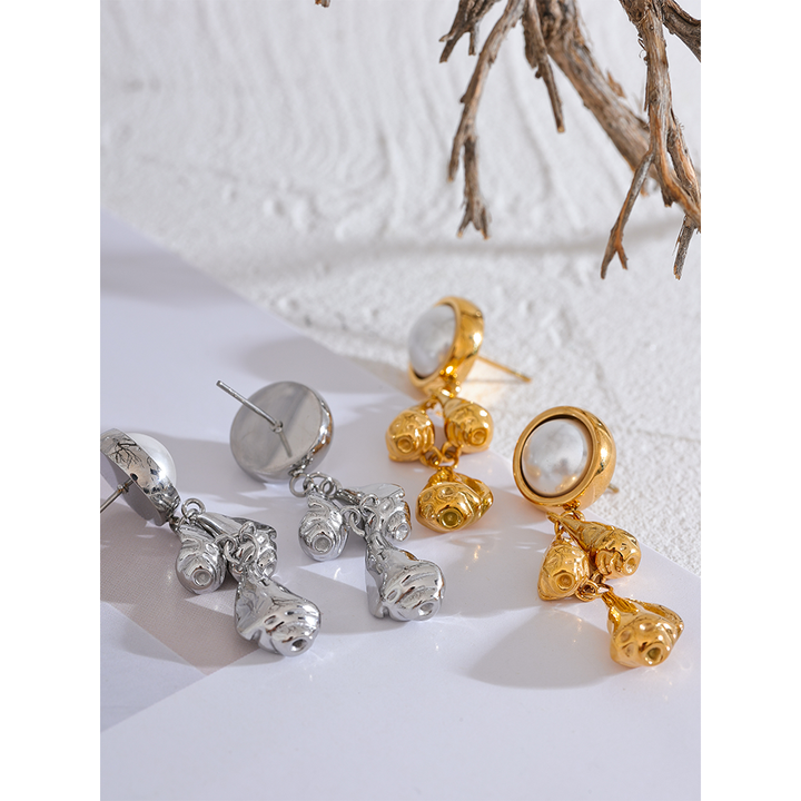 Elena Pearl Drop Earrings