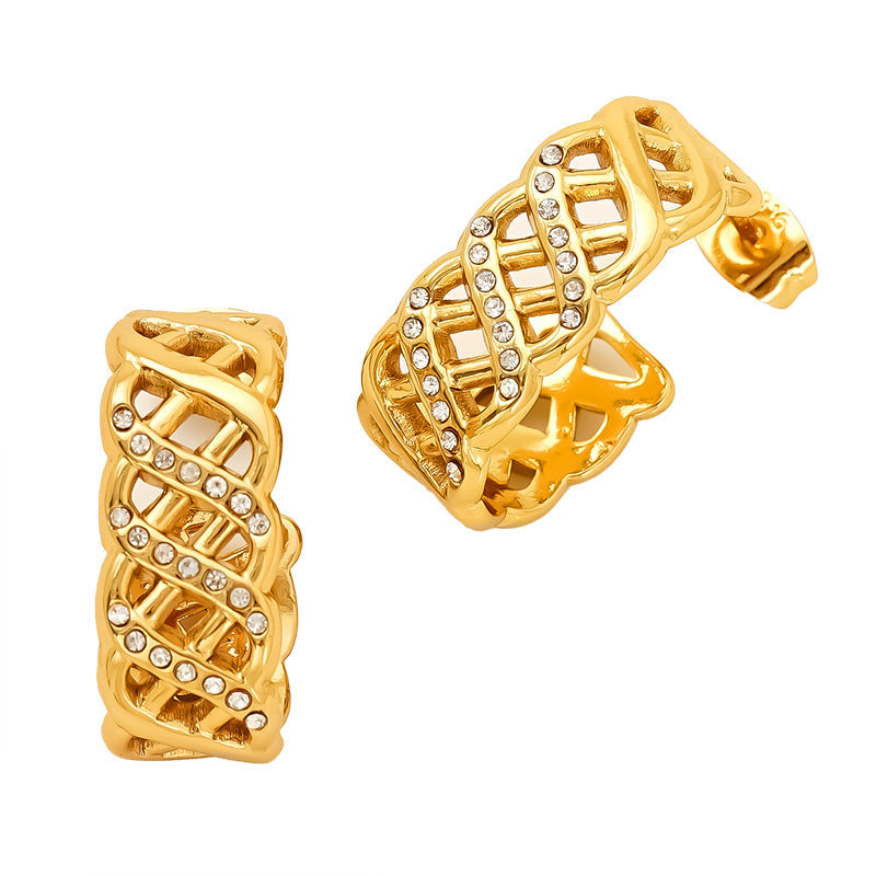 Elina Lattice Crystal Hoops