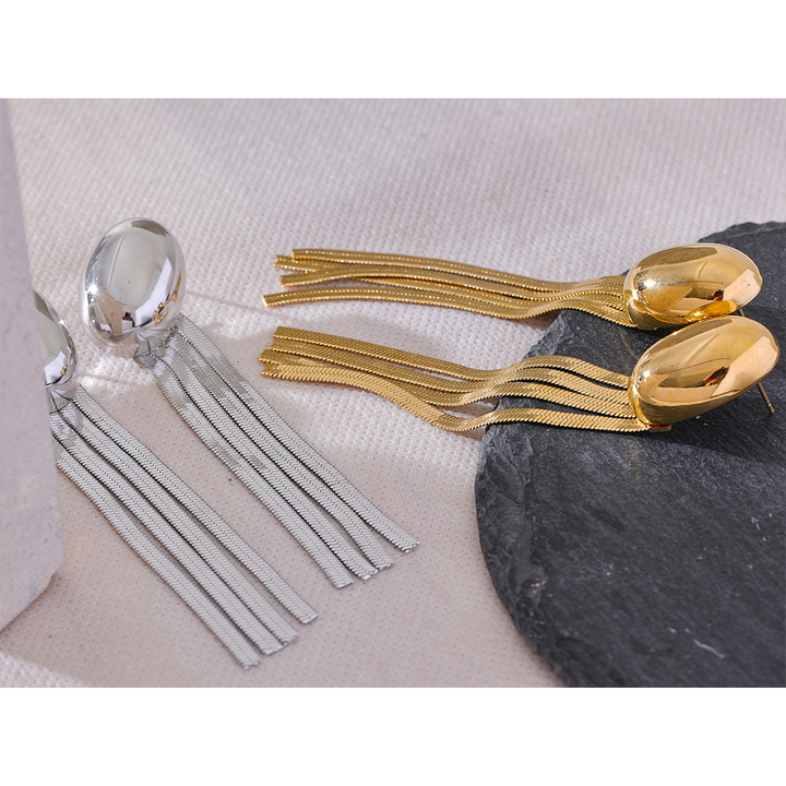 Flicker Drape Earrings