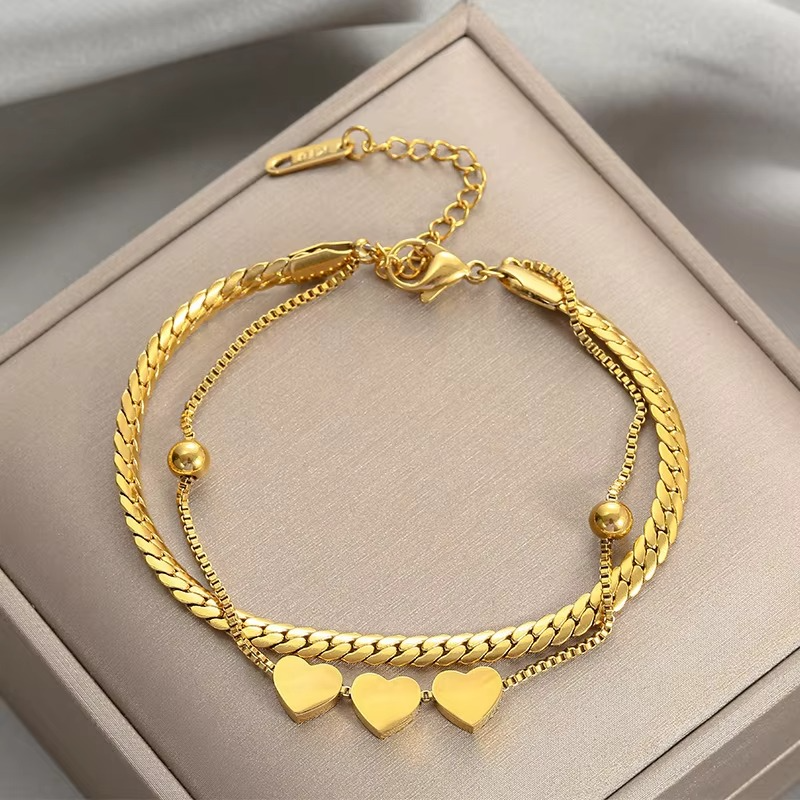 Heera Heart Anklet