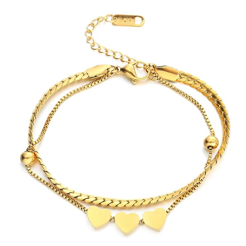 Heera Heart Anklet