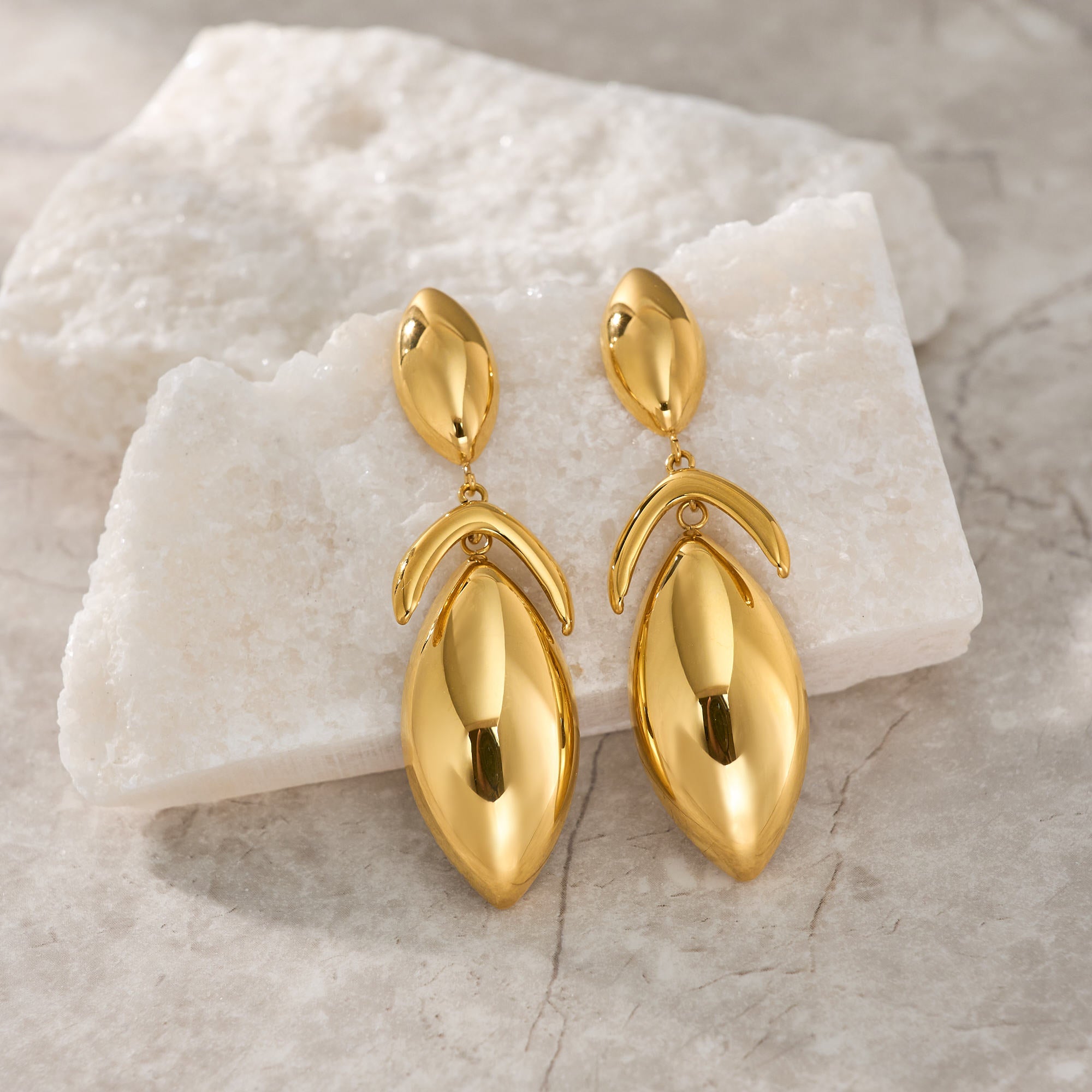 Ila Petal Drop Earrings