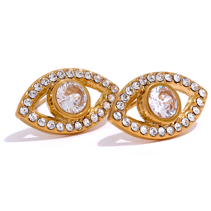 Inaaya Crystal Gaze Studs