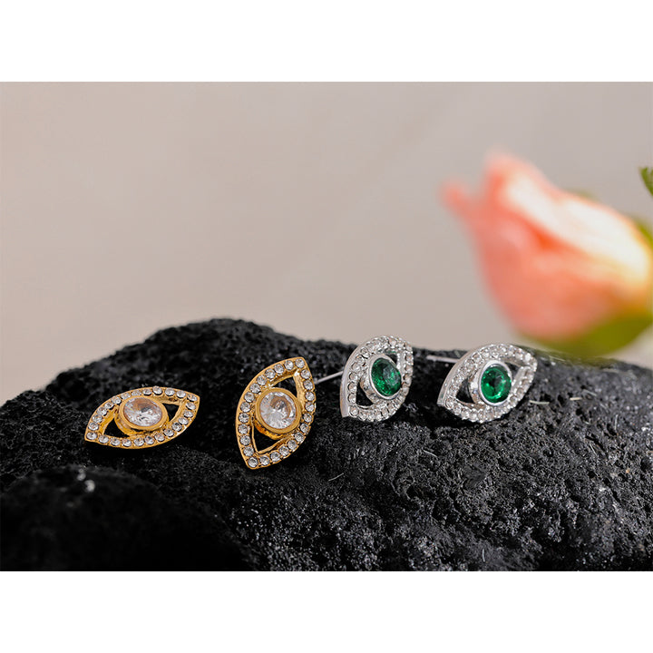 Inaaya Crystal Gaze Studs