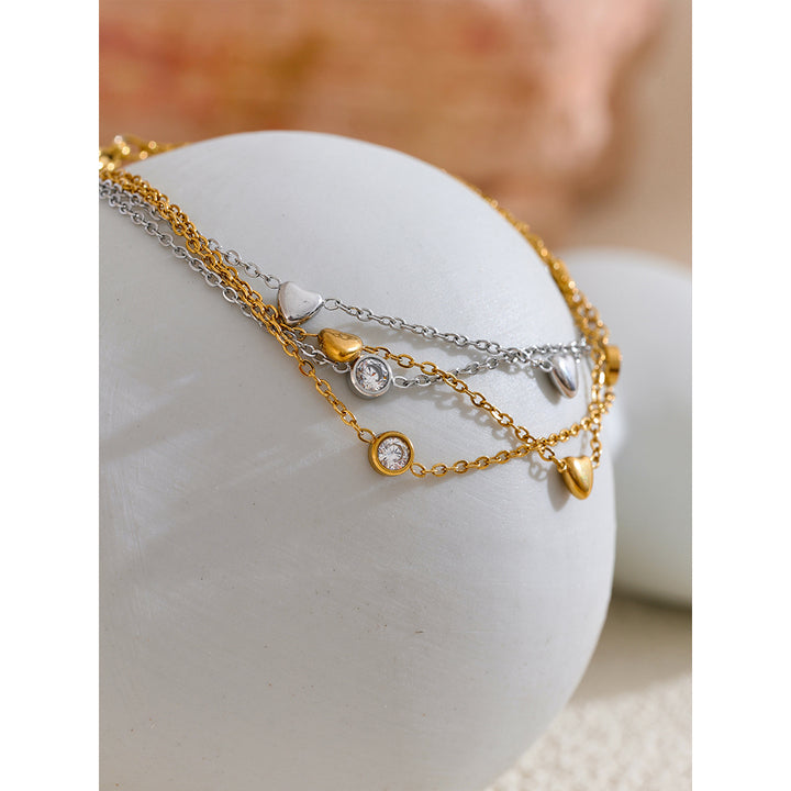 Inaaya Heart Chain Bracelet