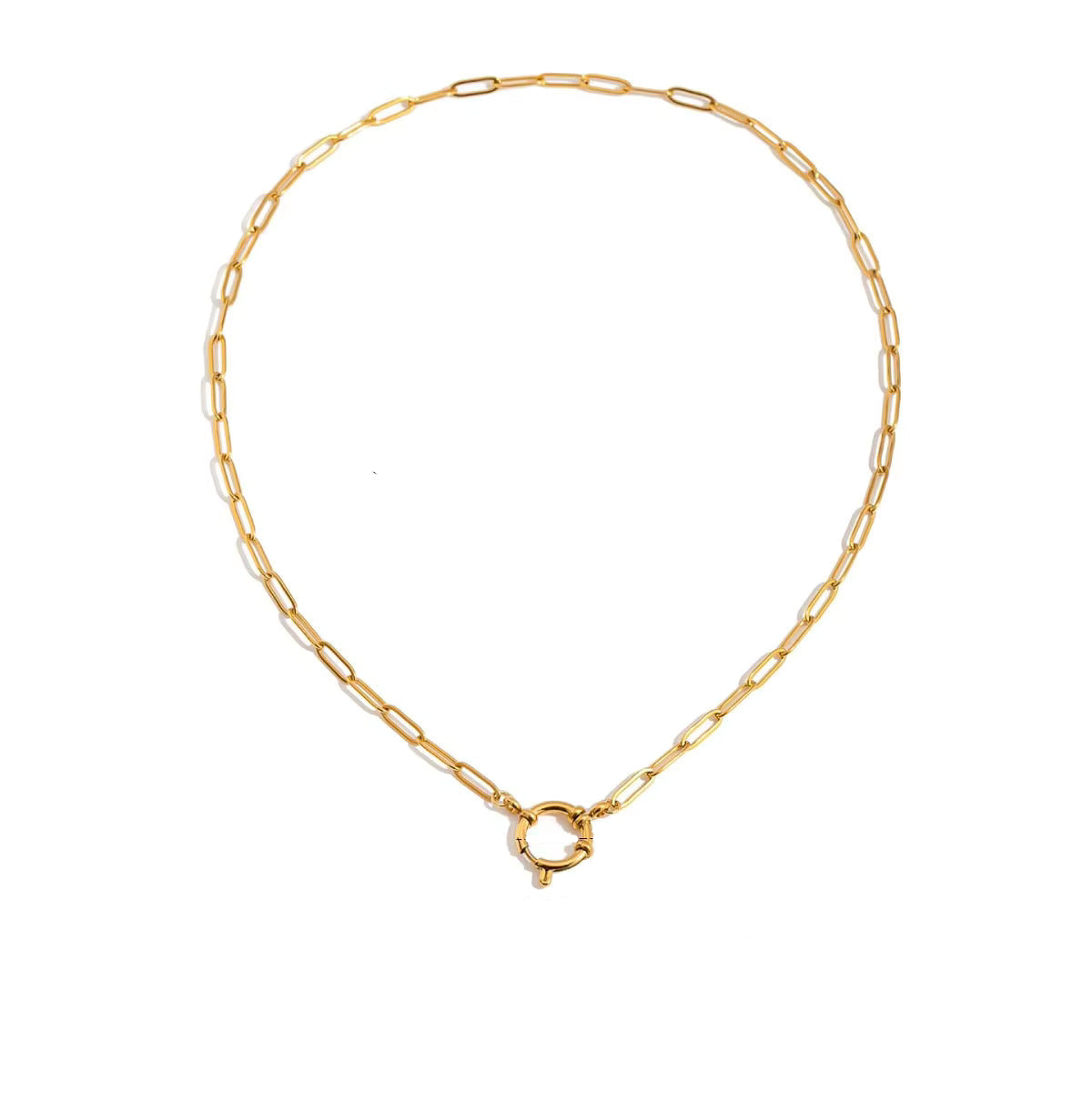 Indie Bloom Toggle Chain Necklace