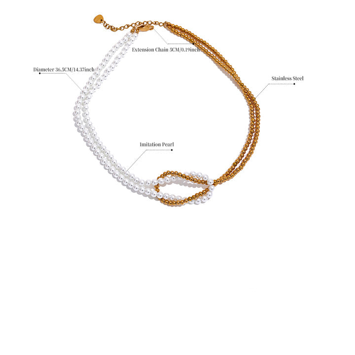 Indira Pearl Twist Choker