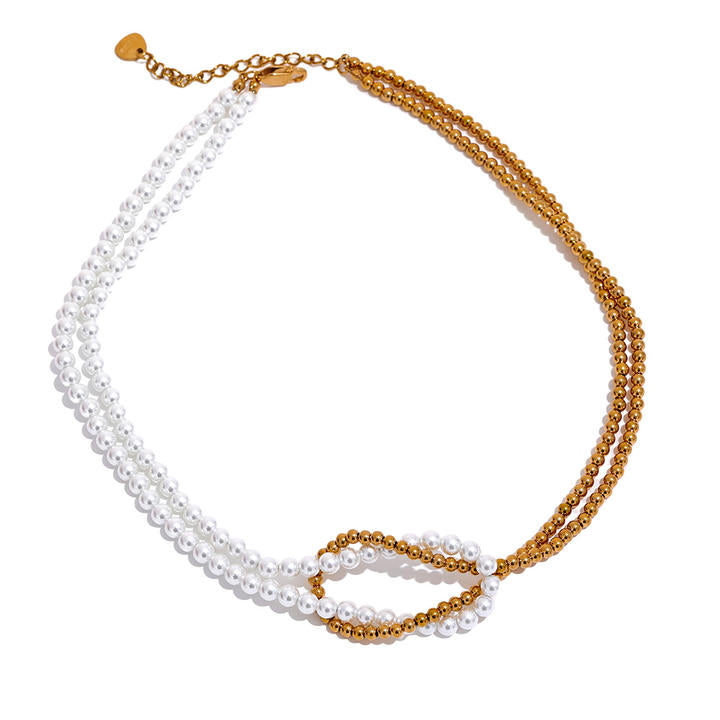 Indira Pearl Twist Choker