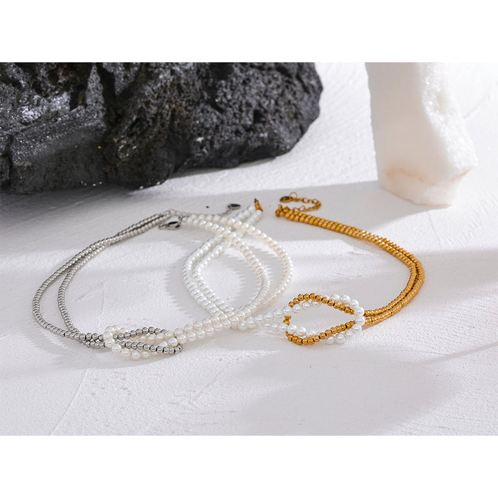 Indira Pearl Twist Choker