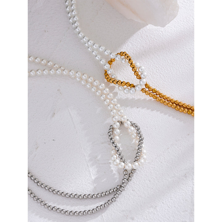 Indira Pearl Twist Choker