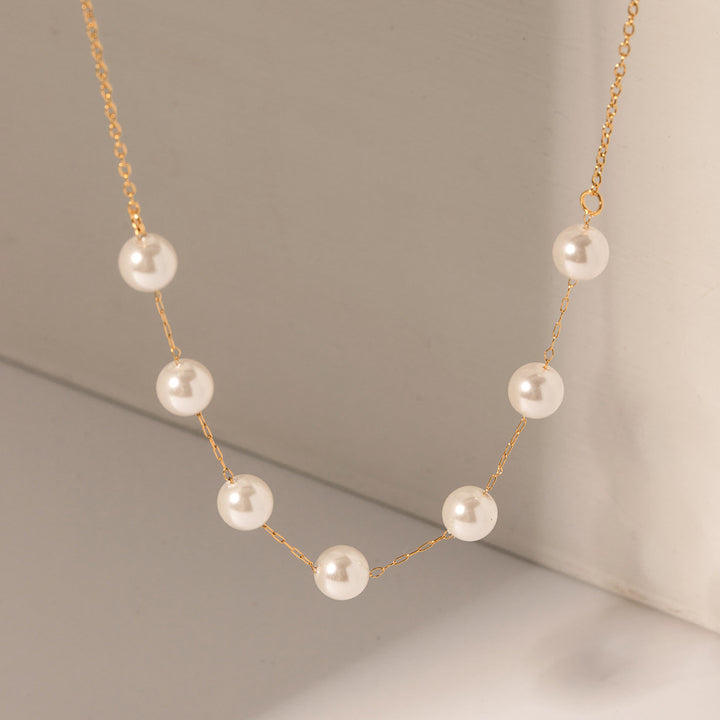 Ira Pearl Chain Necklace