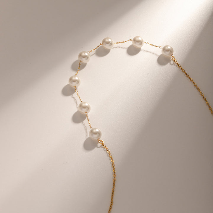 Ira Pearl Chain Necklace